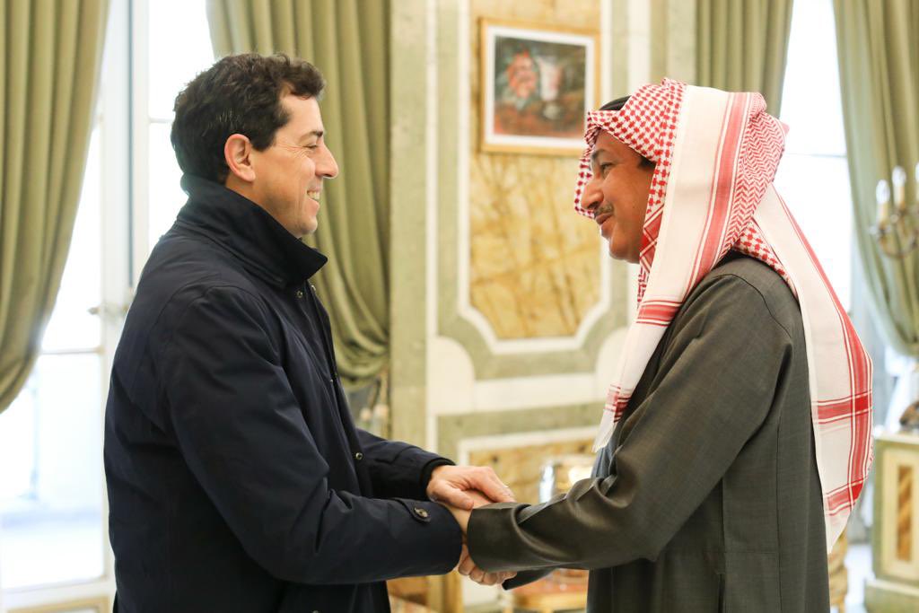 السفير السعودي في الارجنتين يستقبل وزير الداخلية الأرجنتيني