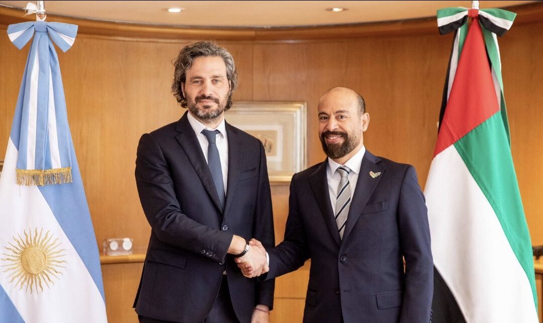 وزير الخارجية والتجارة الدولية  بجمهورية الأرجنتين يستقبل سفير دولة الأمارات العربية المتحدة