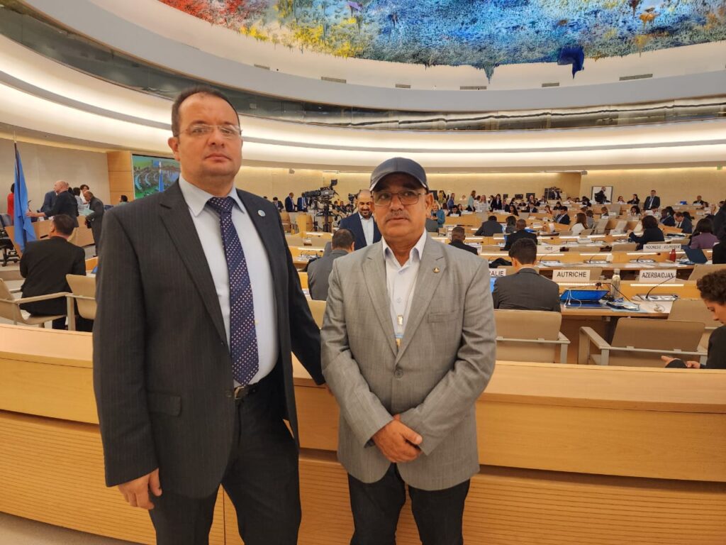 “المرصد الدولي لتوثيق انتهاكات حقوق الإنسان يشارك في الجلسة الـ57 للمجلس الدولي بجنيف: دعوة لتعزيز الحقوق وإحالة المتورطين للعدالة”