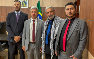 بالصور : تحركات مكثفة للمنتدى اللاتيني الفلسطيني في برازيليا:  لقاءات رسمية لتعزيز التضامن وكسر الحصار عن غزة